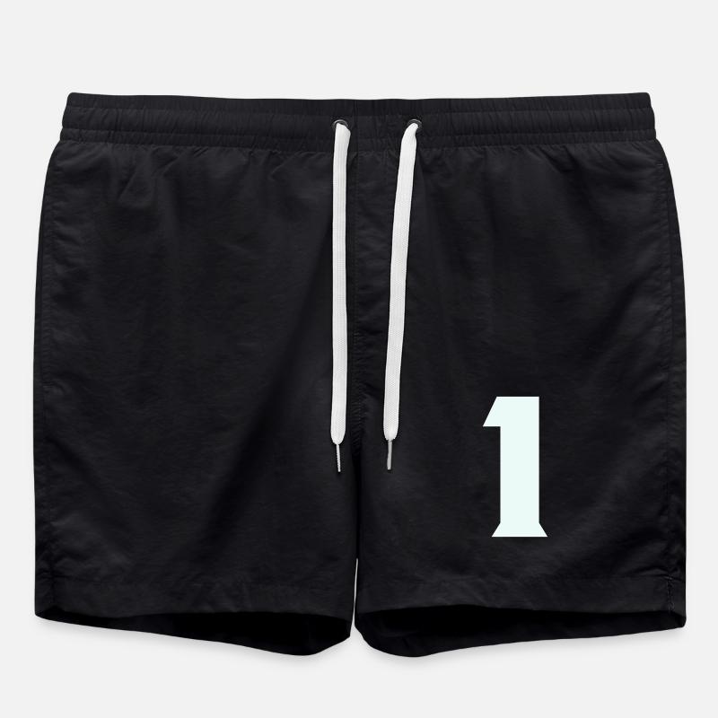 1 - Swim Trunks - black