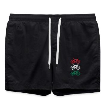 Cycling Hongrie - Short de bain - noir - Devant - AI Model Male 185 light (185cm)