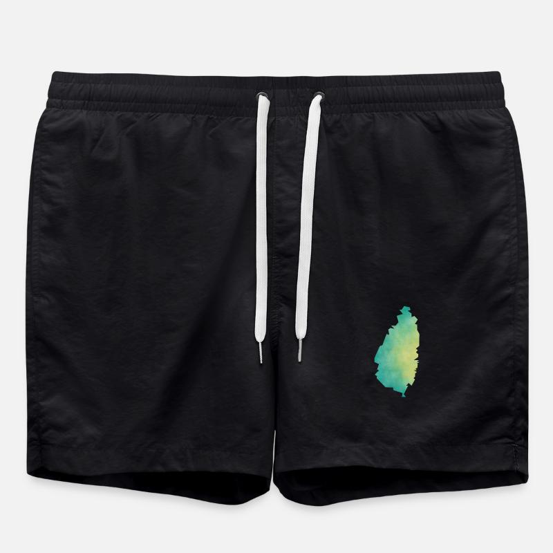 Saint Lucia - Swim Trunks - black