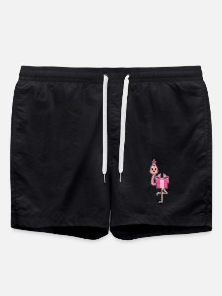 Forfait anniversaire Flamingo - Short de bain - noir