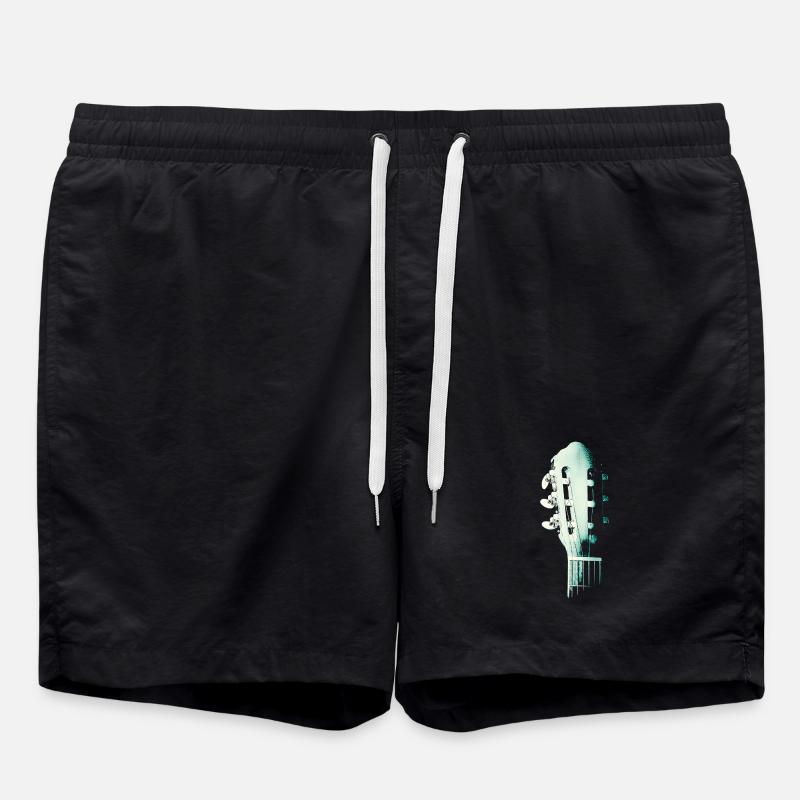 Guitar Spirit - Short de bain - noir