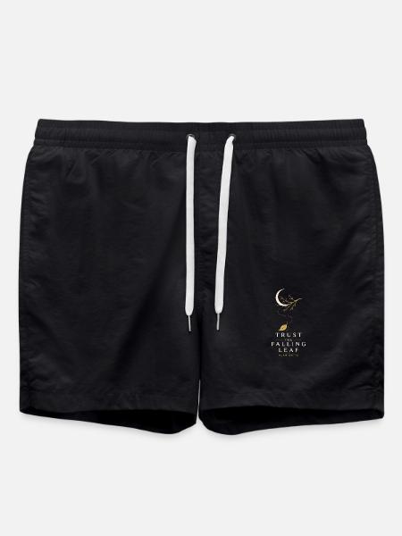 Falling Leaf Trust - Badeshorts - Schwarz