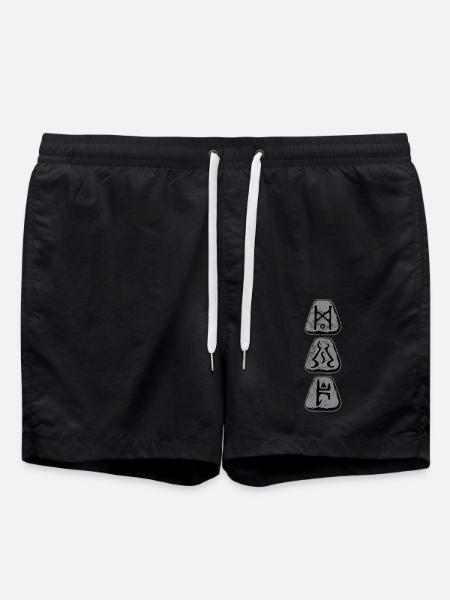 Enigma for Gamers - Swim Trunks - black