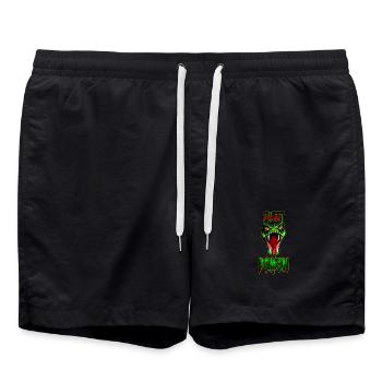 Gift - Badeshorts - Schwarz - Vorne - AI Model Male 185 light (185cm)
