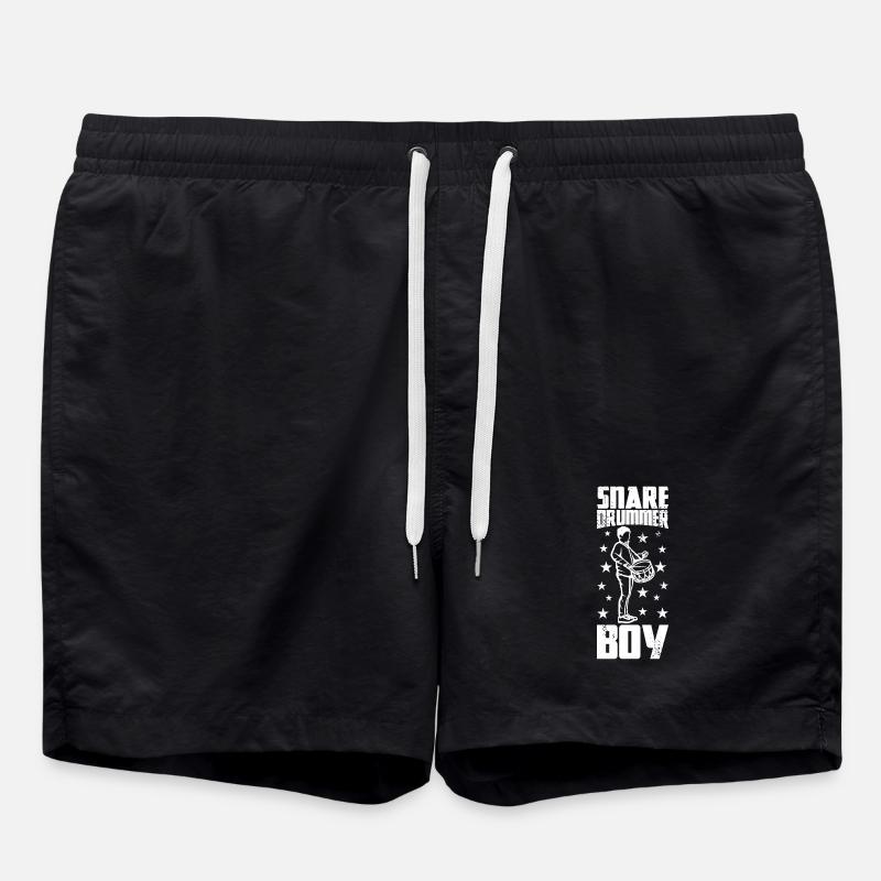 Drummer Boy - Swim Trunks - black