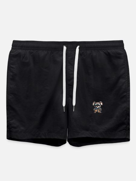 Koala Comic Cool Summer - Swim Trunks - black