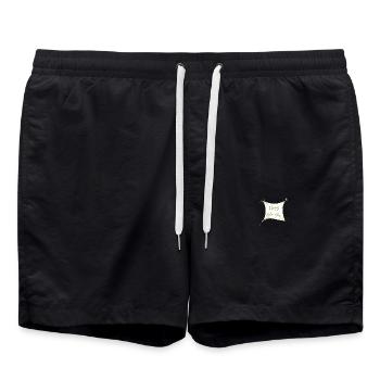 BONNE ANNÉE - Short de bain - noir - Devant - AI Model Male 185 light (185cm)
