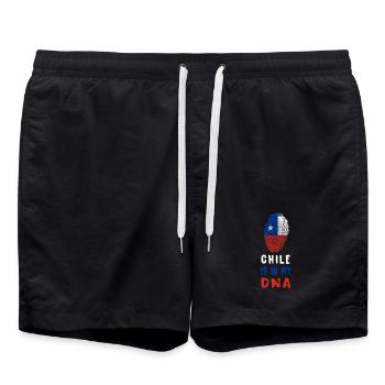 Le Chili fait partie de mon ADN - Short de bain - noir - Devant - AI Model Male 185 light (185cm)