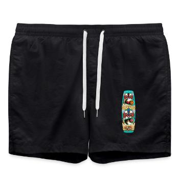 Kitesurf - Short de bain - noir - Devant - AI Model Male 185 light (185cm)