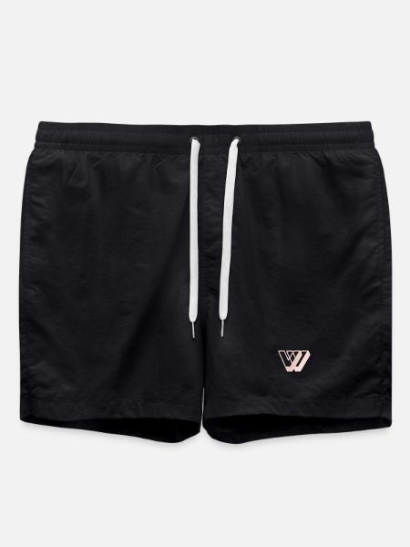 Winner Label. Pure Love Edition - Swim Trunks - black