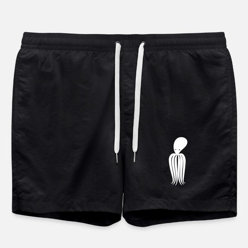 Octopus octopus octopus - Swim Trunks - black