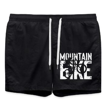 MTB - Mountainbiker T-Shirt - Short de bain - noir - Devant - AI Model Male 185 light (185cm)