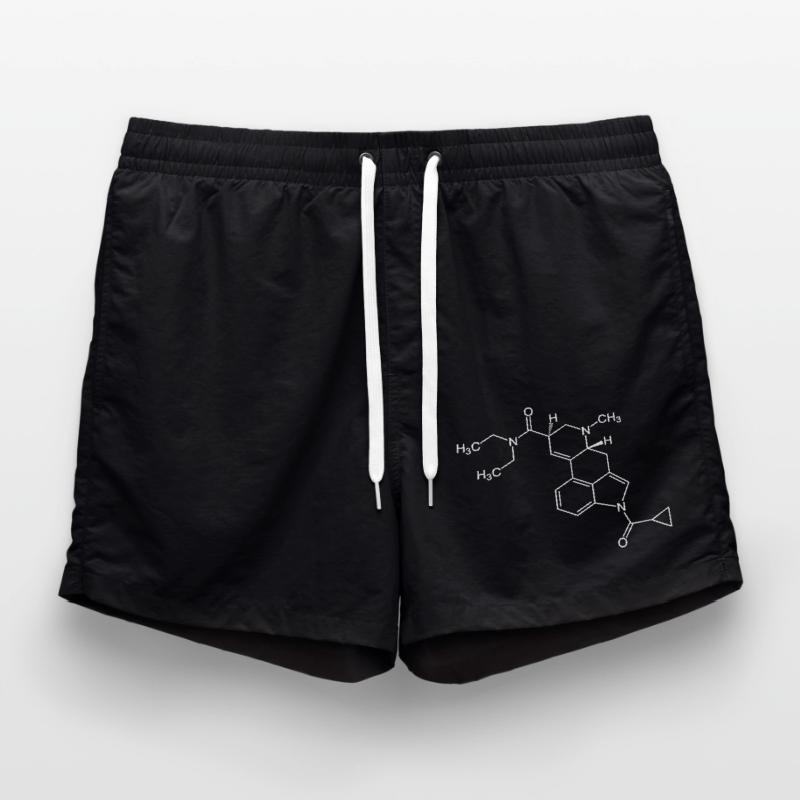 LSD Chemical Structure | Chemistry Study Teaching Swim Trunks