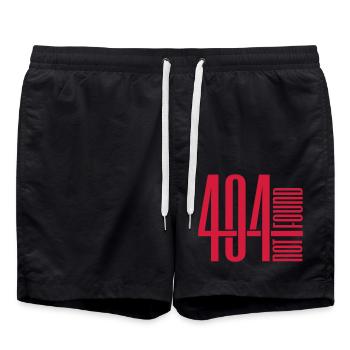 Not found 404 error - Swim Trunks - black - Front - AI Model Male 185 light (185cm)