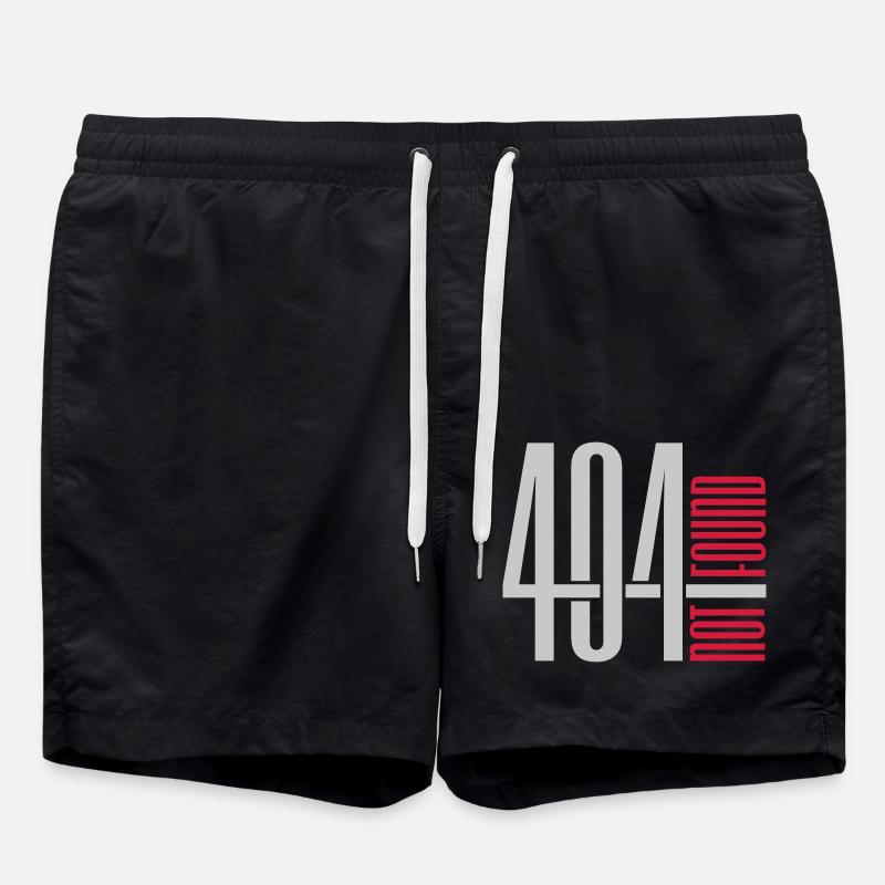 404 not found Error - Swim Trunks - black