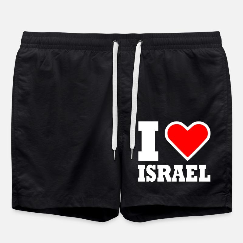 Israel - Short de bain - noir