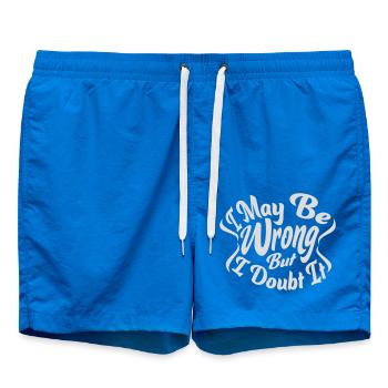 I may be wrong - Swim Trunks - cobalt blue - Front