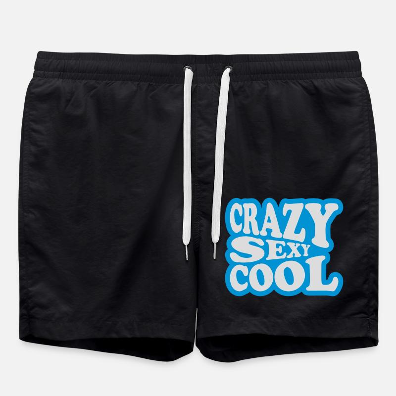 design cool sexy fou - Short de bain - noir