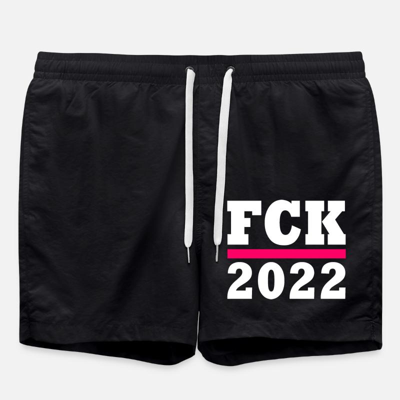 Fck 2022 - Badeshorts - Schwarz