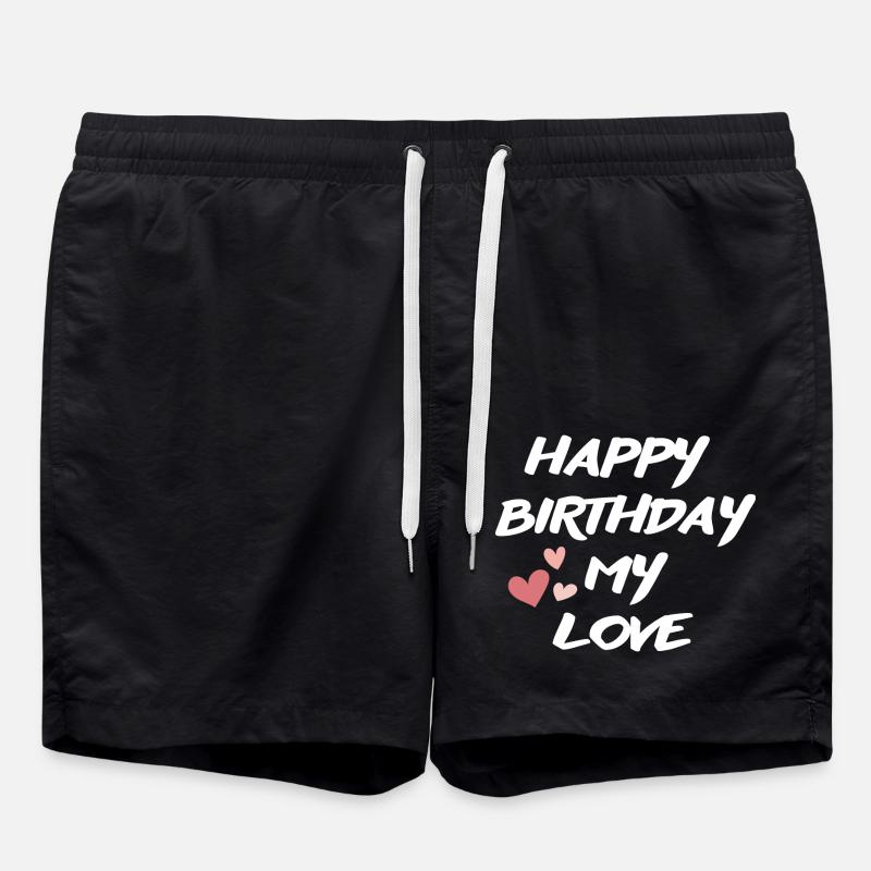 Bon anniversaire - Short de bain - noir