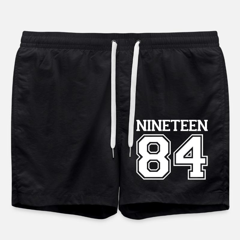 1984 - Swim Trunks - black