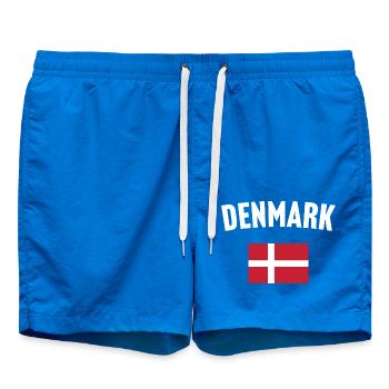 Drapeau du Danemark - Short de bain - cobalt blue - Devant