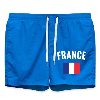 France Flag - Swim Trunks - cobalt blue - Front