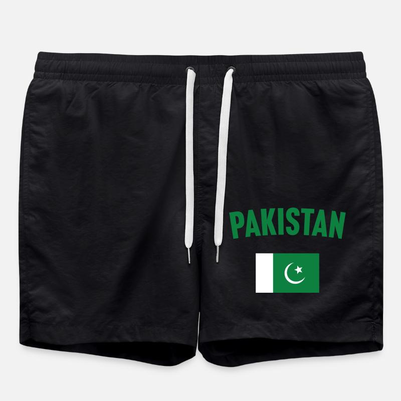 Drapeau pakistanais - Short de bain - noir