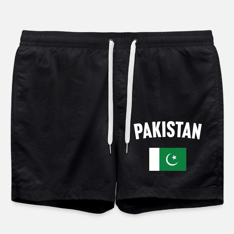 Drapeau pakistanais - Short de bain - noir