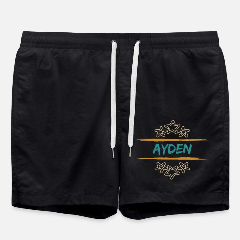 Gift for Ayden - Swim Trunks - black