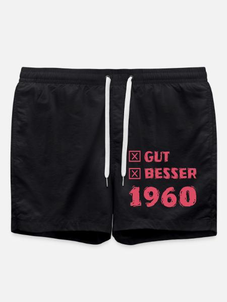 1960 - Swim Trunks - black
