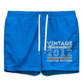 Millésime Novembre 2012 Anniversaire Novembre 2012 - Short de bain - cobalt blue - Devant