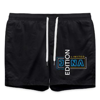 Jena Limited Edition - Swim Trunks - black - Front - AI Model Male 185 light (185cm)