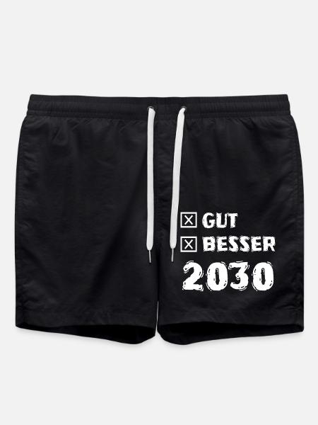 Good 2030 - Swim Trunks - black