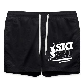 Séjour ski ski - Short de bain - noir - Devant - AI Model Male 185 light (185cm)