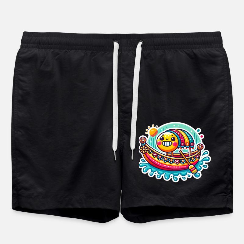 spreekahn - Swim Trunks - black