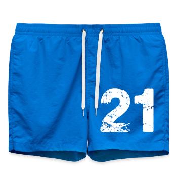 21 - Swim Trunks - cobalt blue - Front