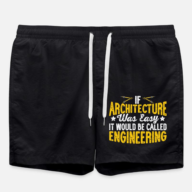 Architect - Swim Trunks - black