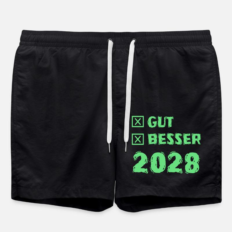 Better 2028 - Swim Trunks - black