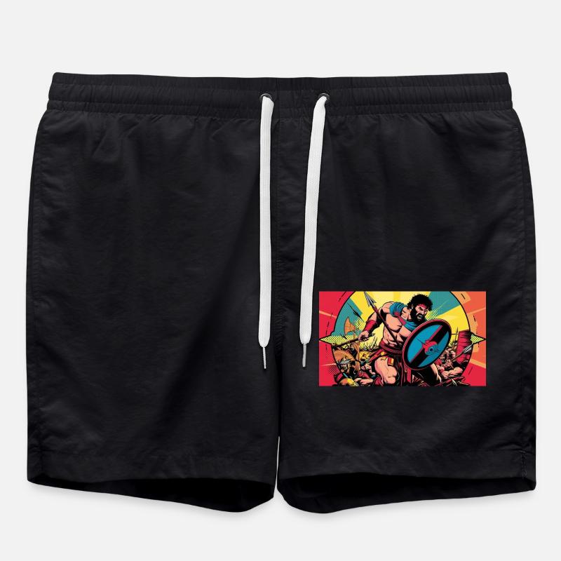 nVx Ares 1 - Badeshorts - Schwarz