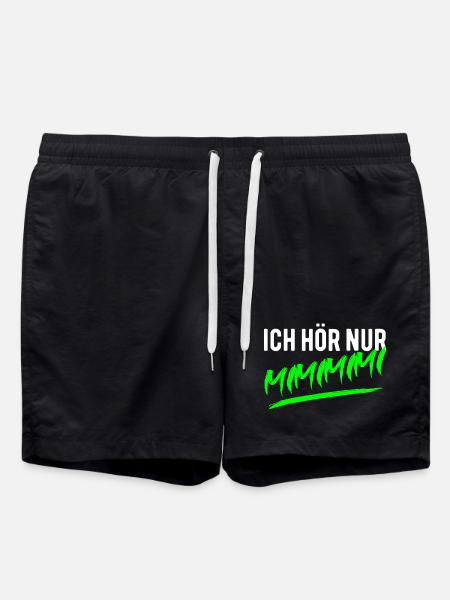 mimimimi - Badeshorts - Schwarz