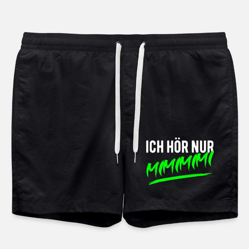 mimimimi - Badeshorts - Schwarz