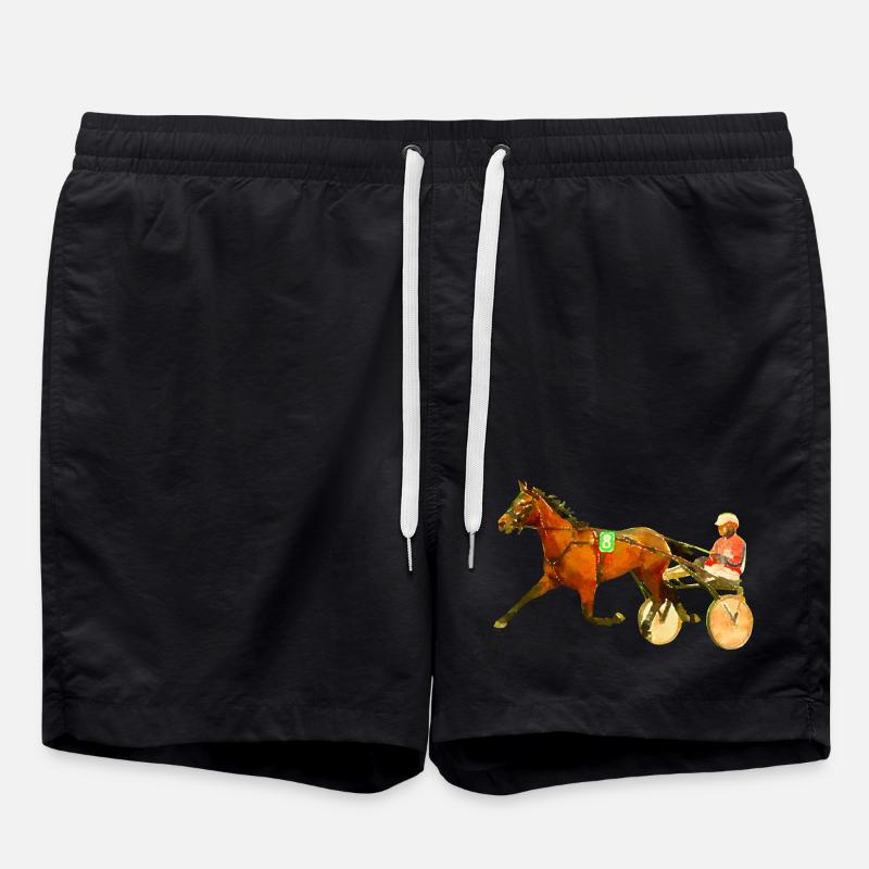 trotteur - Short de bain - noir