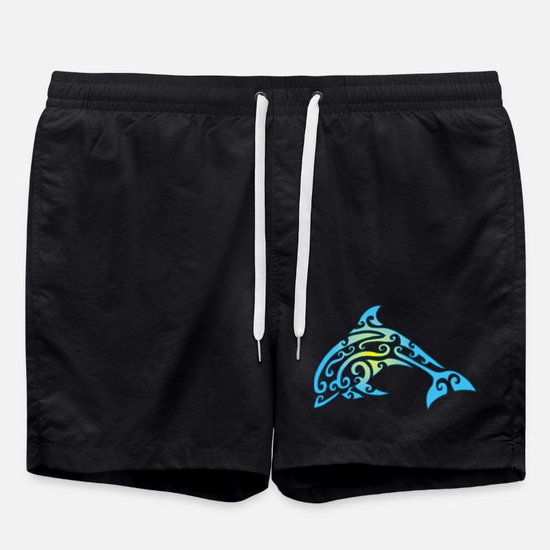 Dauphin de Polynésie - Short de bain - noir