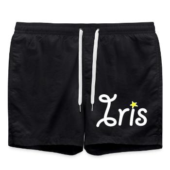 Iris - Short de bain - noir - Devant - AI Model Male 185 light (185cm)