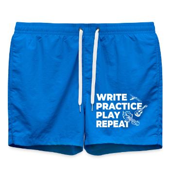 Motivation des joueurs de ukulélé - Short de bain - cobalt blue - Devant