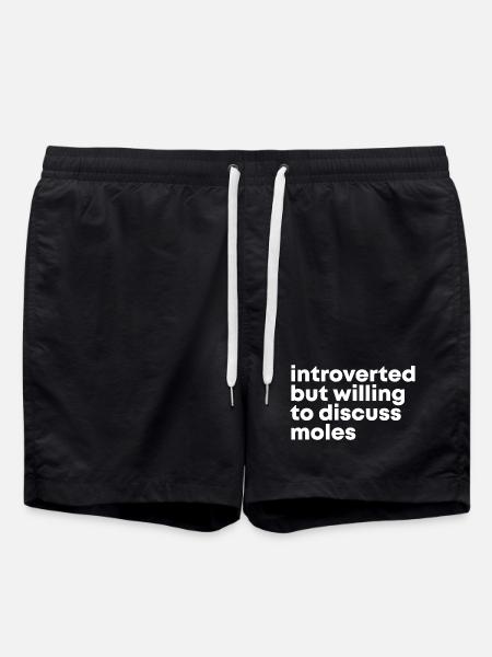 taupe - Short de bain - noir