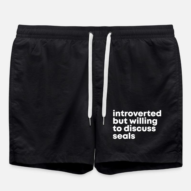 Seal - Swim Trunks - black