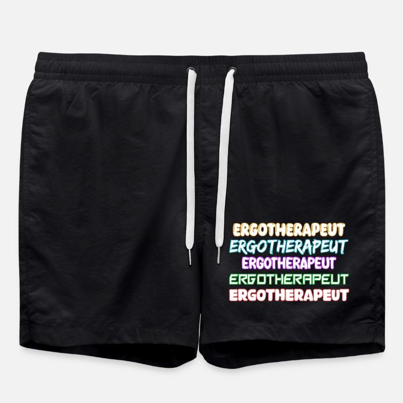 Ergothérapeute en tant que métier - Short de bain - noir