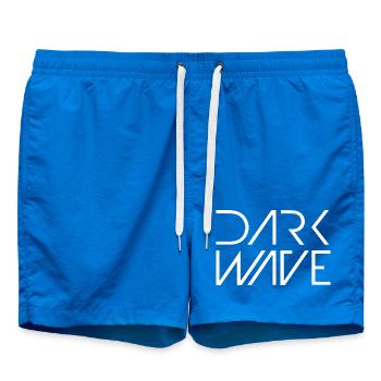 Dark Wave Geometric Tee - Short de bain - cobalt blue - Devant